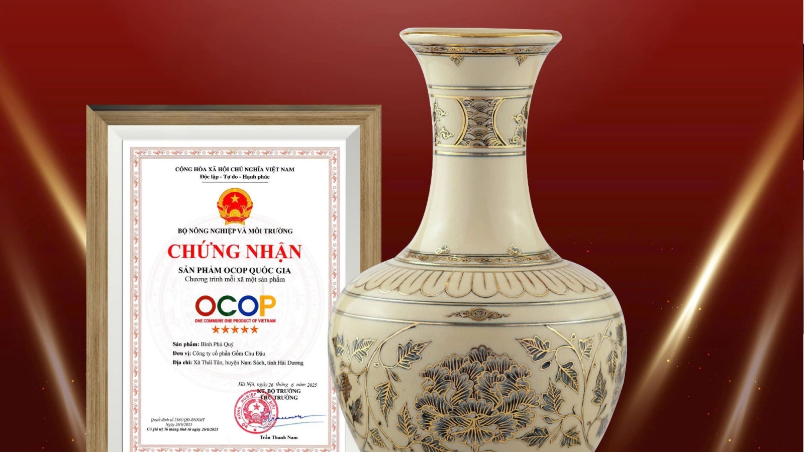 Món quà truyền thống văn hóa và niềm tự hào thương hiệu quốc gia Việt Nam